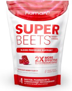 humanN SuperBeets Heart Chews