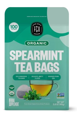 FGO Organic Spearmint Leaf Tea